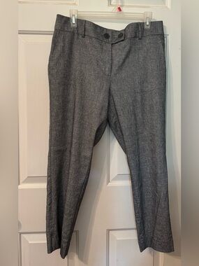 Loft Gray Dress Pants - Ankle Length